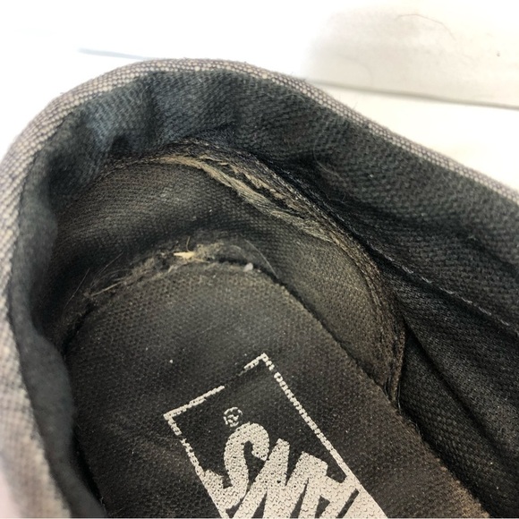 VANS Faded Black Canvas Beach Loafers Size Mens 6, Womens 7.5 - Picture 10 of 10